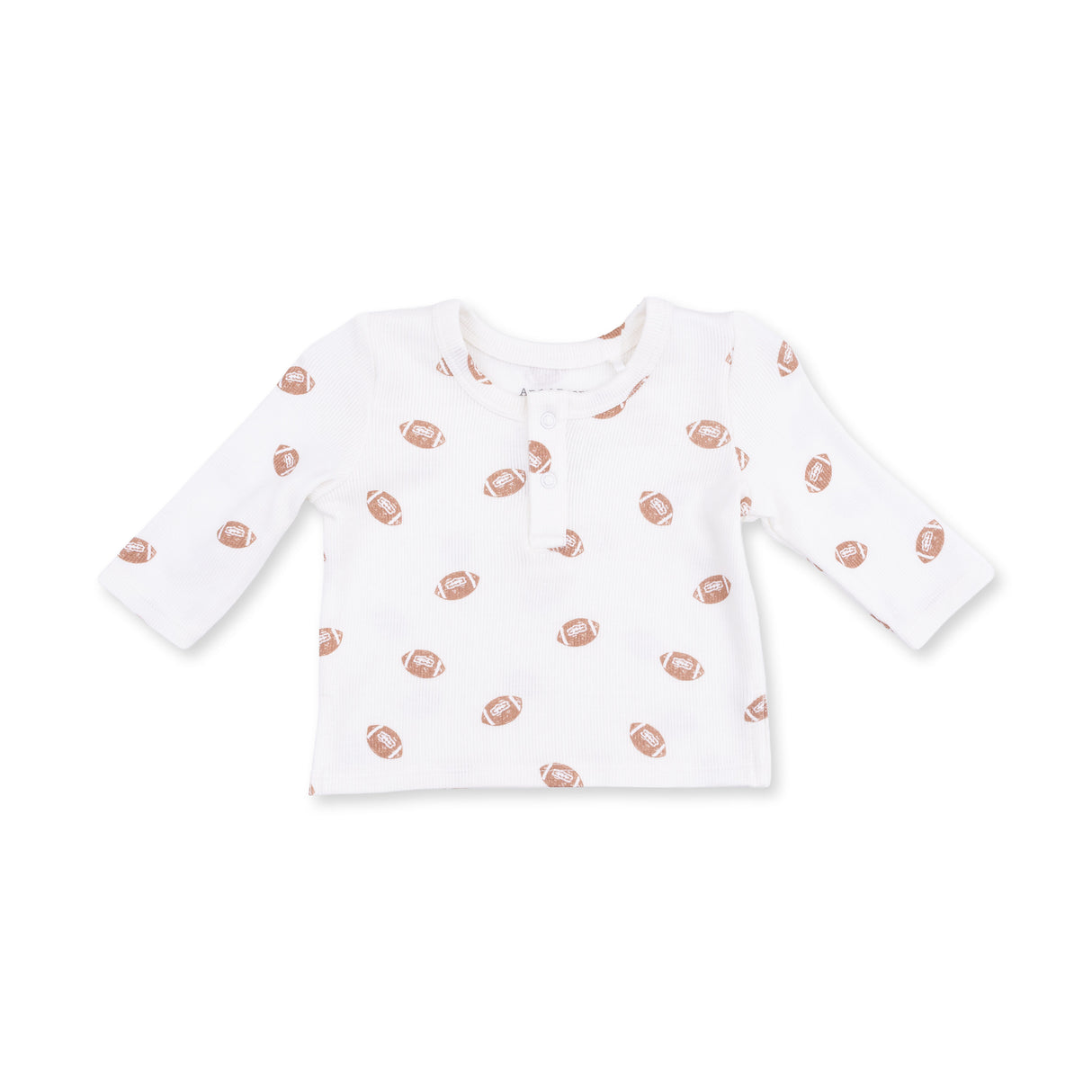 Angel Dear Mini Footballs Long Sleeve Henley Play Set