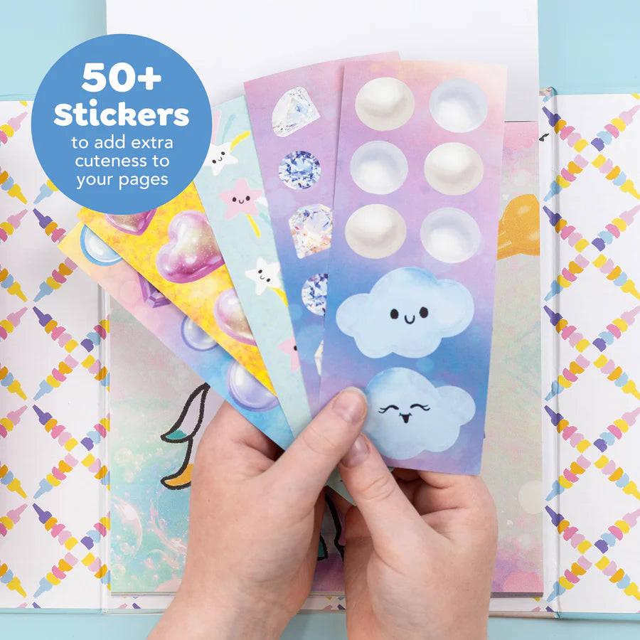 Tiger Tribe Oodle Doodles Coloring Set | Magical Friend