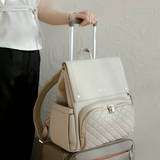 Enya Mond Luna Vegan Leather Parenting Bag with Changing Pad