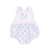 Angel Dear Golf Trellis Pink Ruffle Bubble