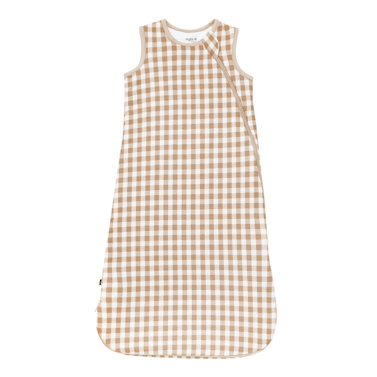 Kyte Bamboo Sleep Bag 1.0 TOG | Gingham Bisque