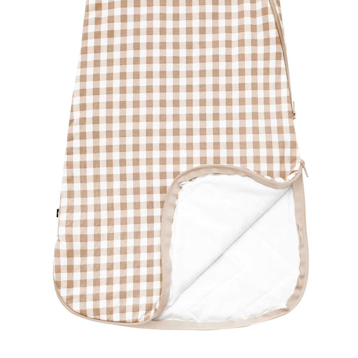 Kyte Bamboo Sleep Bag 1.0 TOG | Gingham Bisque