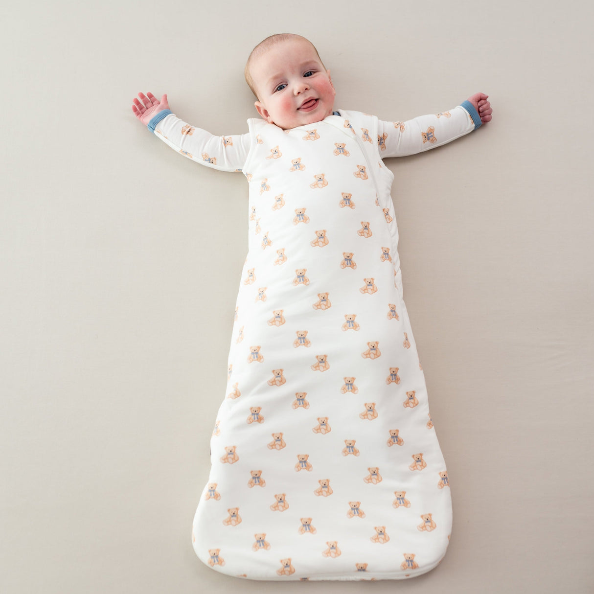 Kyte Baby Bamboo Sleep Bag 1.0 TOG | Teddy Bear