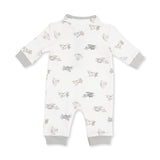 Angel Dear Vintage Airplane Pilots Zip Neck Romper