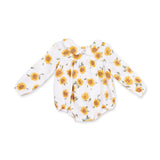 Angel Dear Baby Sunflower Classic Bubble w/ Peter Pan Collar