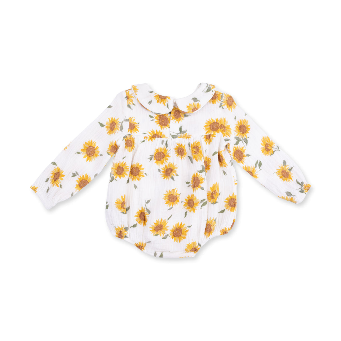 Angel Dear Baby Sunflower Classic Bubble w/ Peter Pan Collar