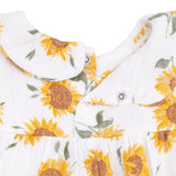 Angel Dear Baby Sunflower Classic Bubble w/ Peter Pan Collar