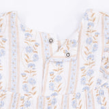 Angel Dear Catarina Floral Muslin Long Sleeve Ruffle Tunic & Smocked Pant