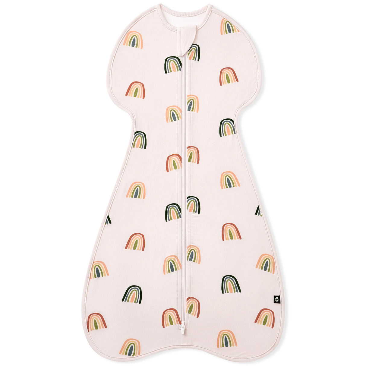 Kyte Baby Bamboo Swaddle Bag | 0.5 TOG Retro Rainbow