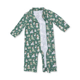 Angel Dear Christmas Dogs Uni L/S Coat Style Romper