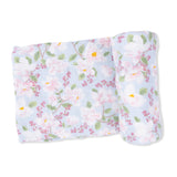 Angel Dear Magnolias Swaddle Blanket