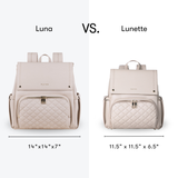 Enya Mond Lunette Vegan Leather Parenting Bag