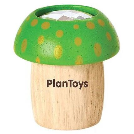 Plan Toys Wooden Mushroom Kaleidoscope | Green