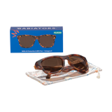 Babiators Polarized Navigator | Classic Tortoise Sunglasses Amber Lens (0-2 years)