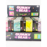 Love and Repeat Glittered Gummy Bear Squishy Toy