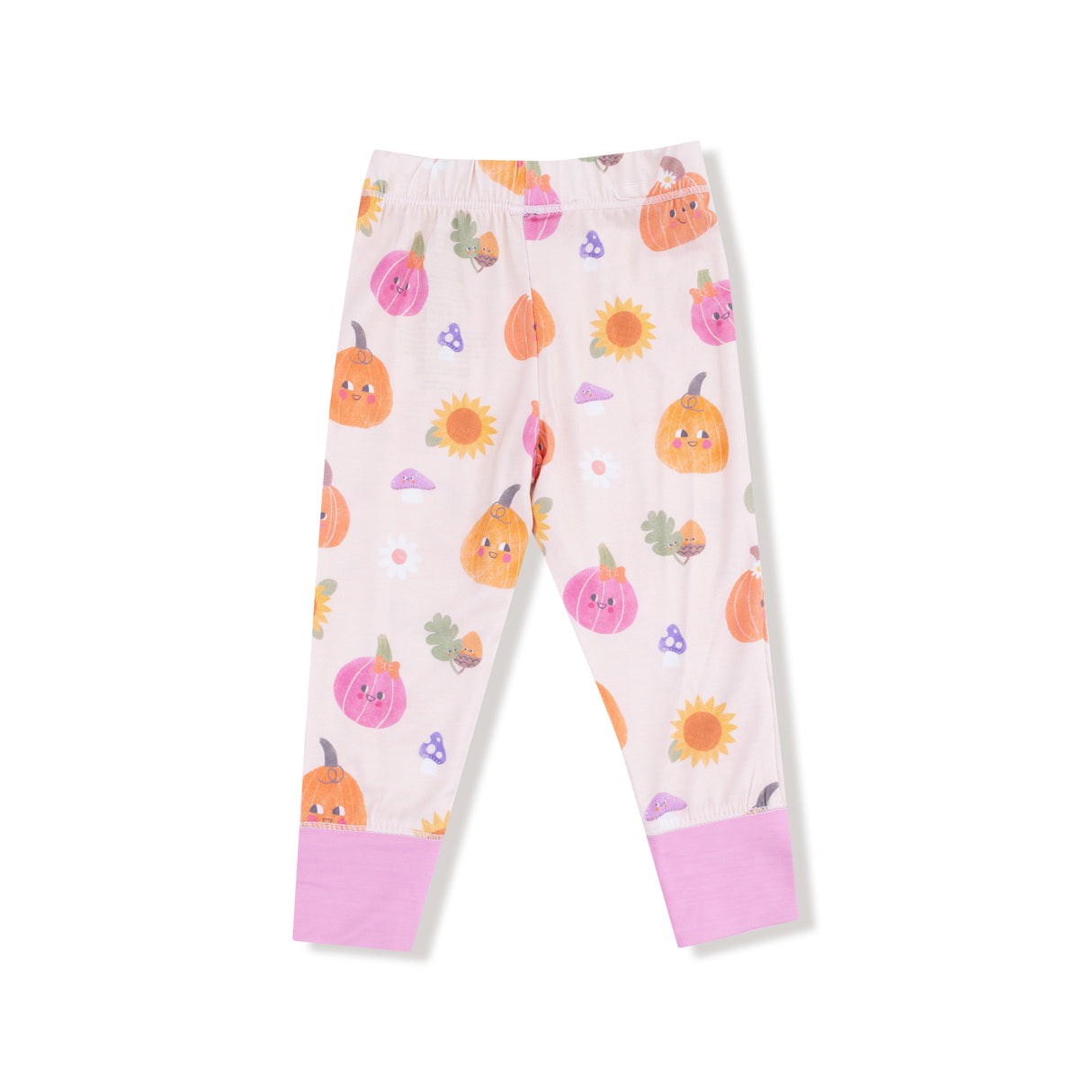 Angel Dear Autumn Pumpkins Pink Loungewear Set