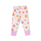 Angel Dear Autumn Pumpkins Pink Loungewear Set