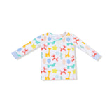 Angel Dear Balloon Animals Blue Long Sleeve Loungewear Set