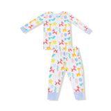 Angel Dear Balloon Animals Blue Long Sleeve Loungewear Set