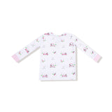Angel Dear Baby Golf Carts Bamboo Loungewear Set | Pink