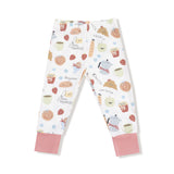 Angel Dear Bonjour Breakfast Long Sleeve Loungewear Set