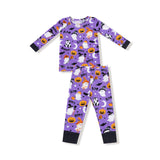 Angel Dear Costumed Ghosts Glow in the Dark Long Sleeve Loungewear Set