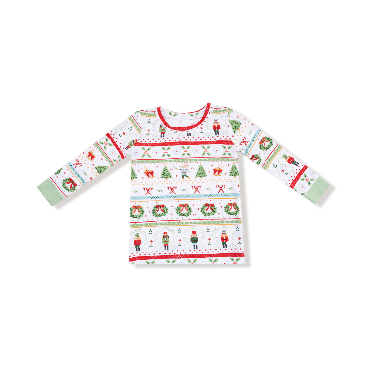 Angel Dear Nutcracker Fair Isle Loungewear Set