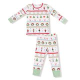 Angel Dear Nutcracker Fair Isle Loungewear Set