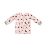 Angel Dear Christmas Dogs Pink L/S Loungewear Set