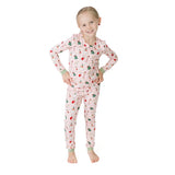 Angel Dear Christmas Dogs Pink L/S Loungewear Set