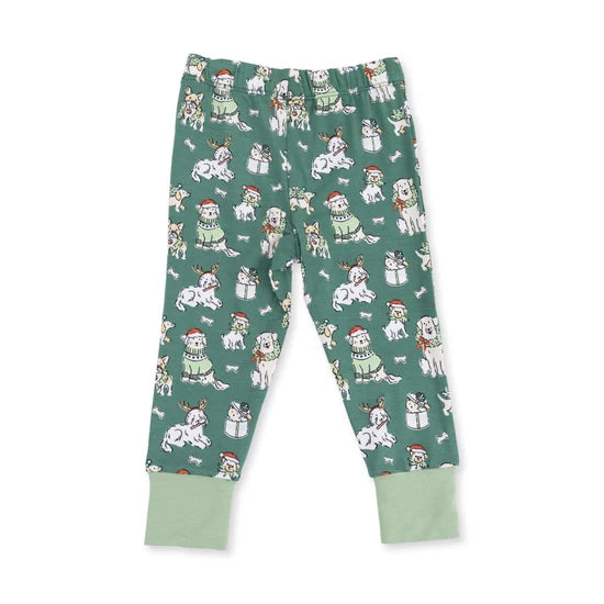 Angel Dear Christmas Dogs Uni L/S Loungewear Set