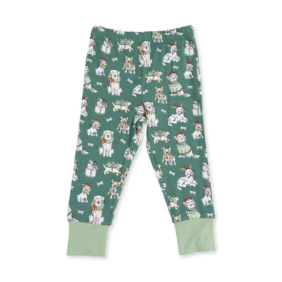 Angel Dear Christmas Dogs Uni L/S Loungewear Set