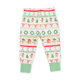 Angel Dear Gingerbread Fair Isle Uni Long Sleeve Loungewear Set