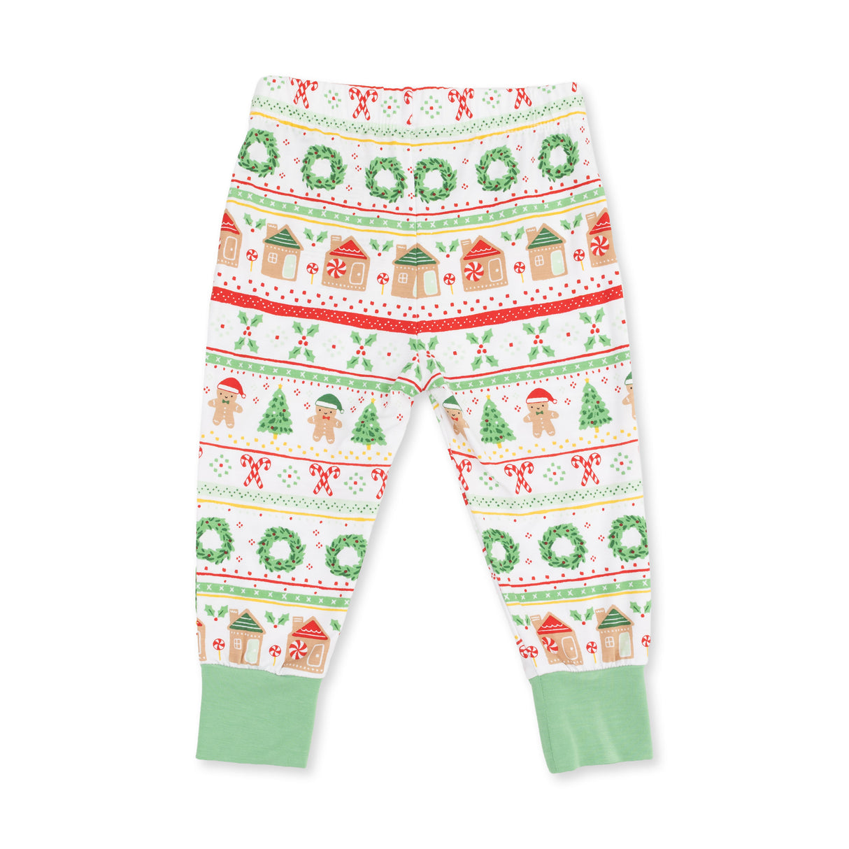 Angel Dear Gingerbread Fair Isle Uni Long Sleeve Loungewear Set