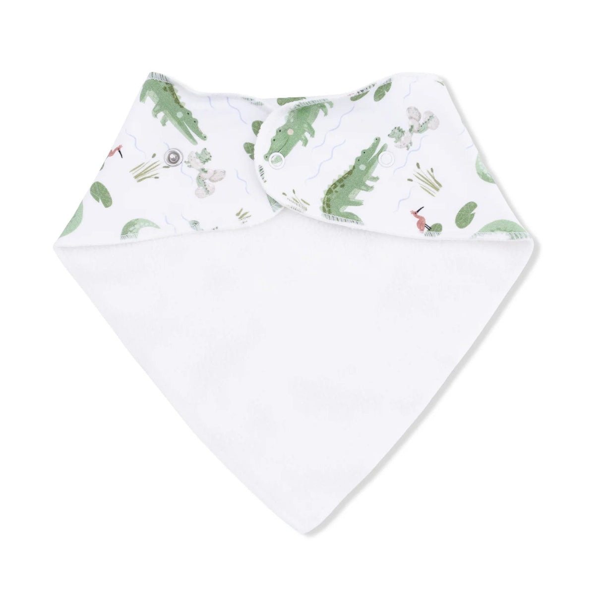 Angel Dear Crayon Alligators Bandana Bib