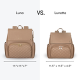 Enya Mond Lunette Vegan Leather Parenting Bag