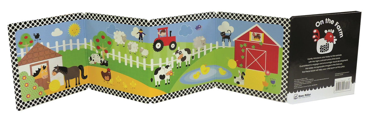 First Focus Frieze: On the Farm High Contrast Board Book