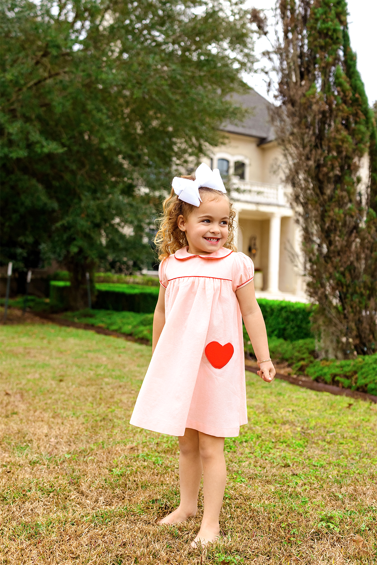 Nola Tawk Organic Cotton Pocket Dress | Hearts
