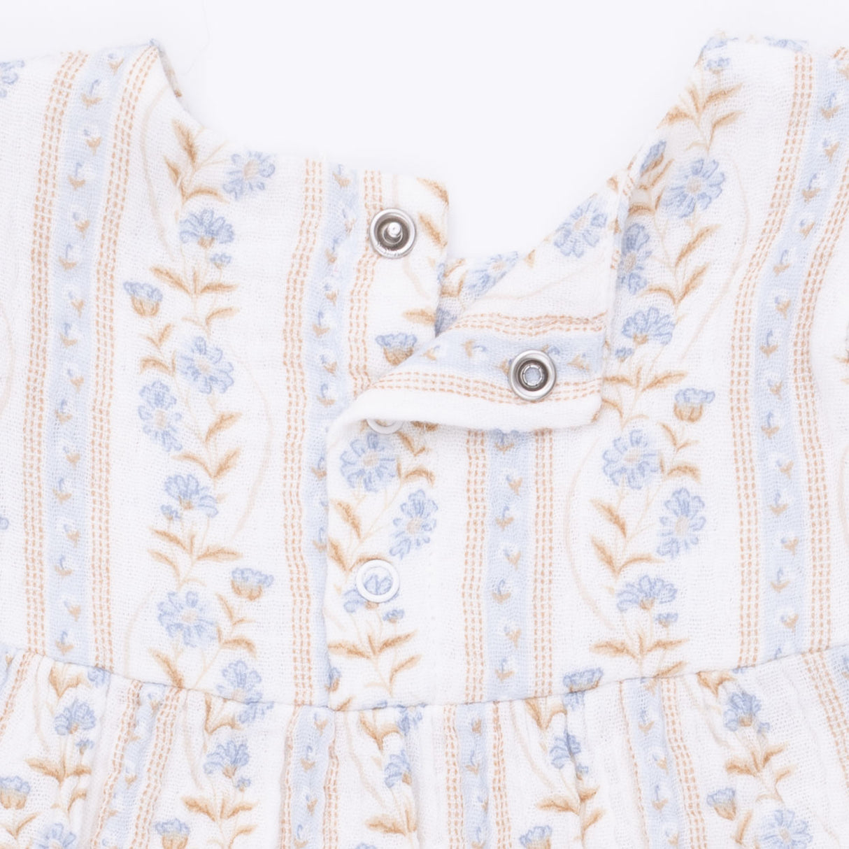 Angel Dear Catarina Floral Ruffle Sleeve Romper