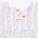 Angel Dear Catarina Floral Ruffle Sleeve Romper