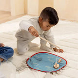 Coco Village Wooden Magnetic Fishing Game with Carrying Pouch