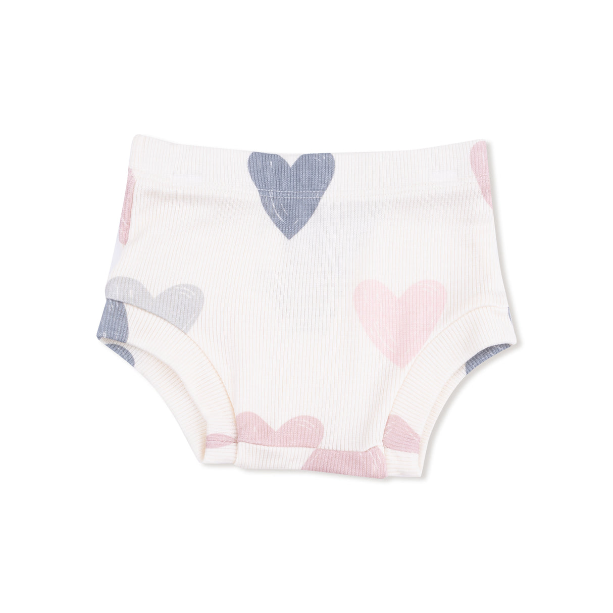 Angel Dear Hearts Modal Ribbed Dress & Bloomer