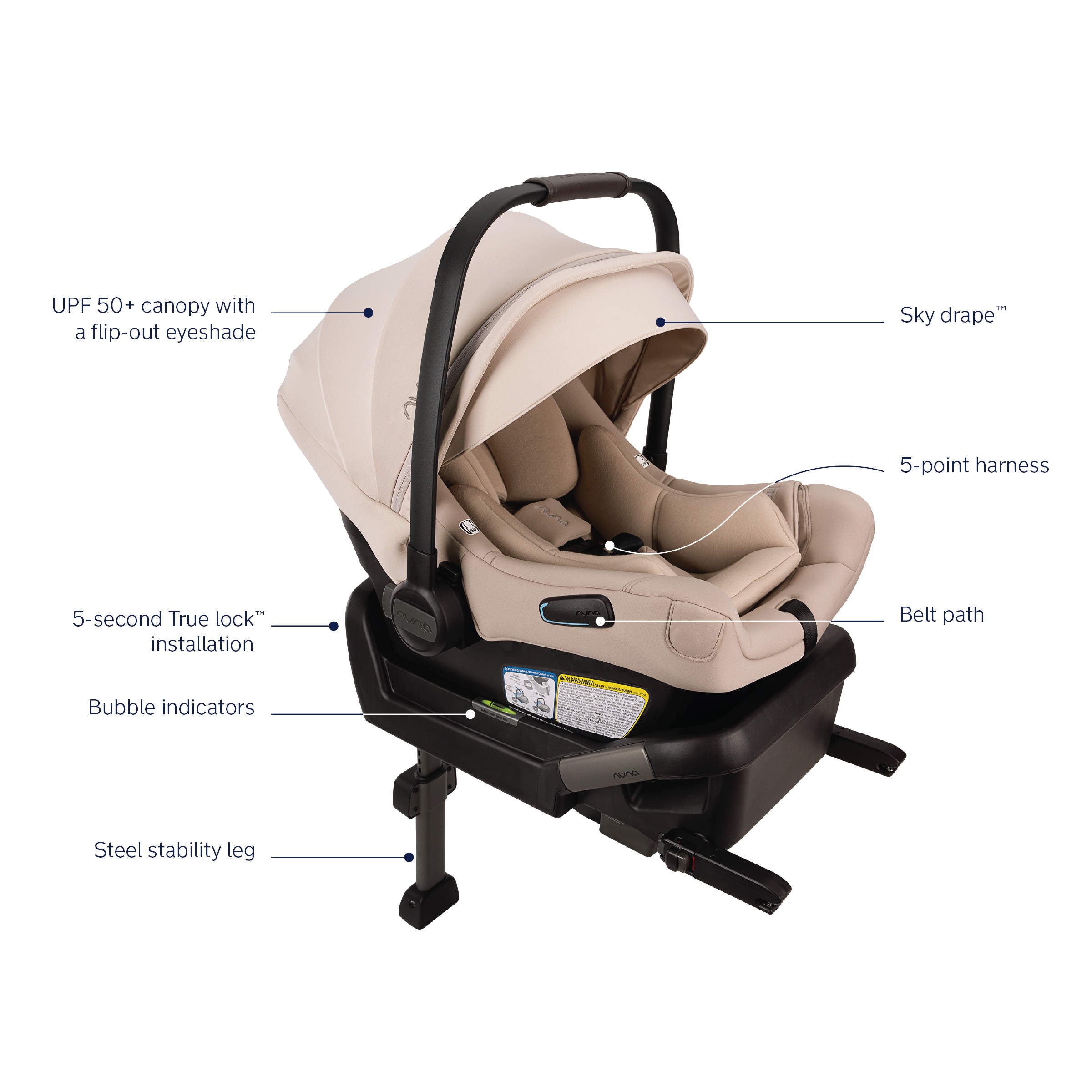 Nuna PIPA Aire Infant Car Seat + Pipa Series Base – zukababy