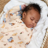 Pooh's Beignet Adventure Bamboo Swaddle