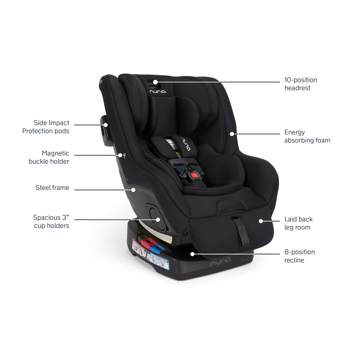 Nuna RAVA Next Convertible Car Seat | preorder