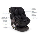 NUNA REVV Maxx Rotating Convertible Car Seat with cupholder