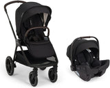 NUNA TRIV LX  stroller + Pipa URBN car seat Travel System | Caviar