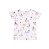Angel Dear Fancy Hounds w/ Bows S/S Loungewear Set