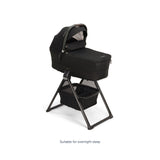 Nuna MIXX Series Bassinet + Stand | Caviar (Chocolate)