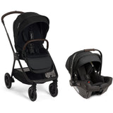 Nuna PIPA Urbn Car Seat + TRIV Next Stroller Travel System | Caviar Caviar (Chocolate) | preorder for May